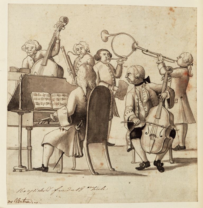 Harpsichord fin du 18me siècle by James Vertue